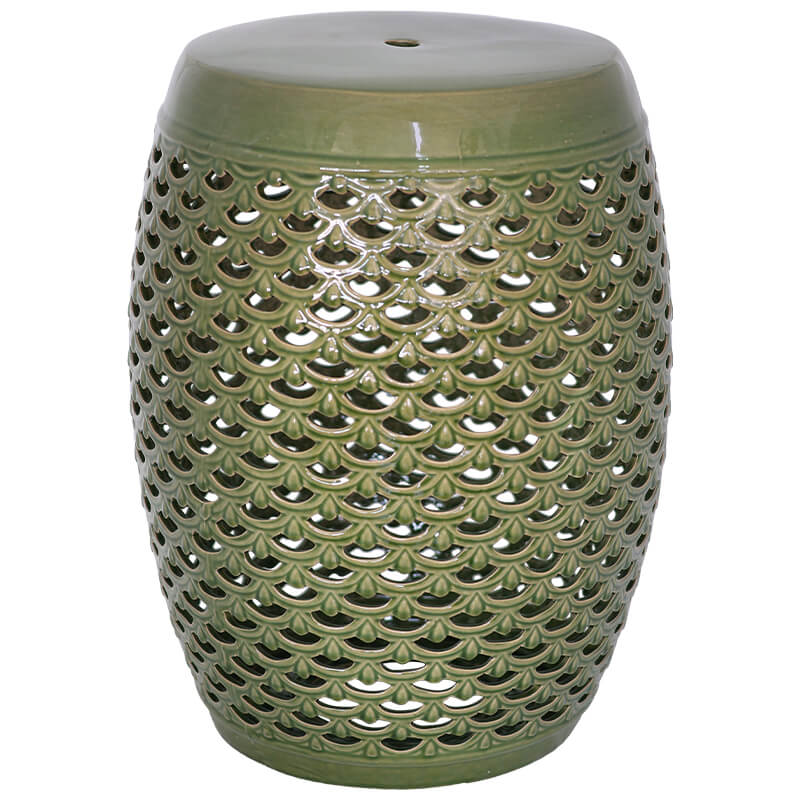 Olive Green Ottoman