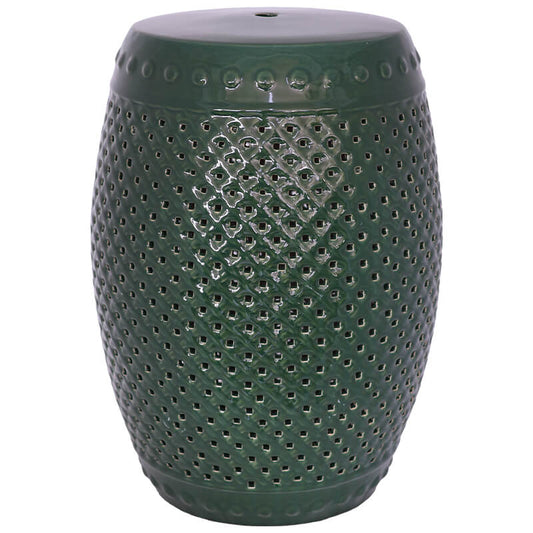 Ryan Dark Green Ottoman