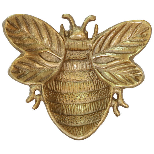 Honey Bee Nut Bowl - Gold