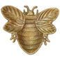 Honey Bee Nut Bowl - Gold