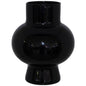 Black Saturn Vase