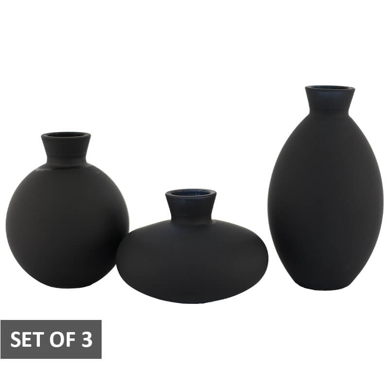 Bud Vase Set - Matte Back