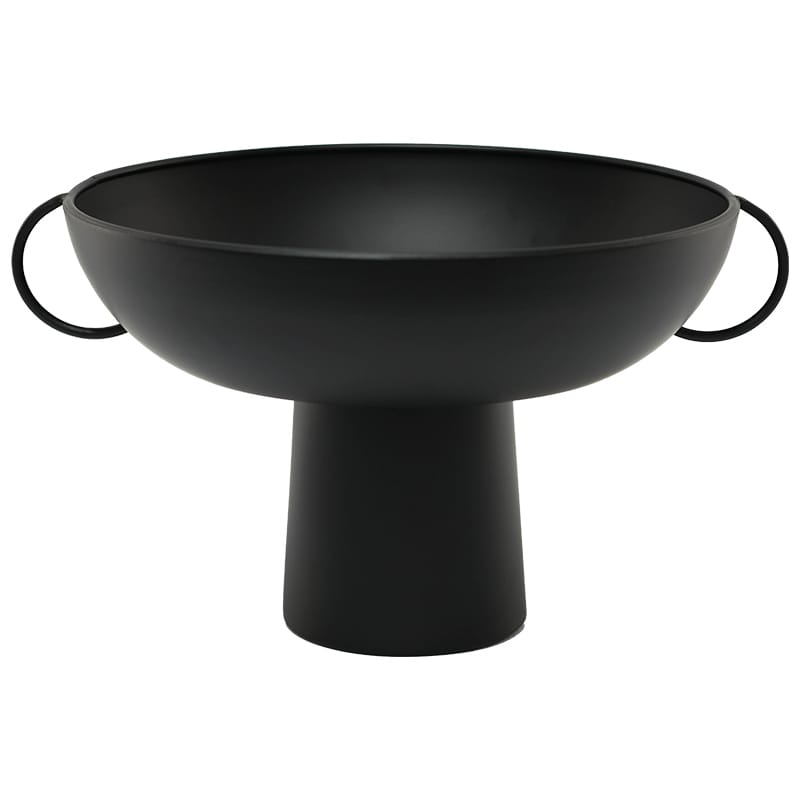 Black FTD Handled Vase