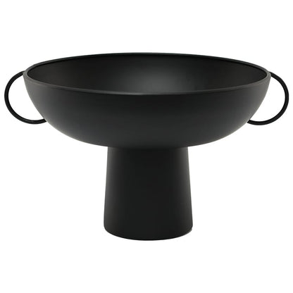 Black FTD Handled Vase